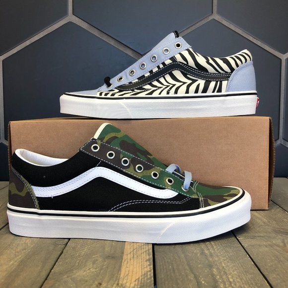 Vans camo zebra hot sale